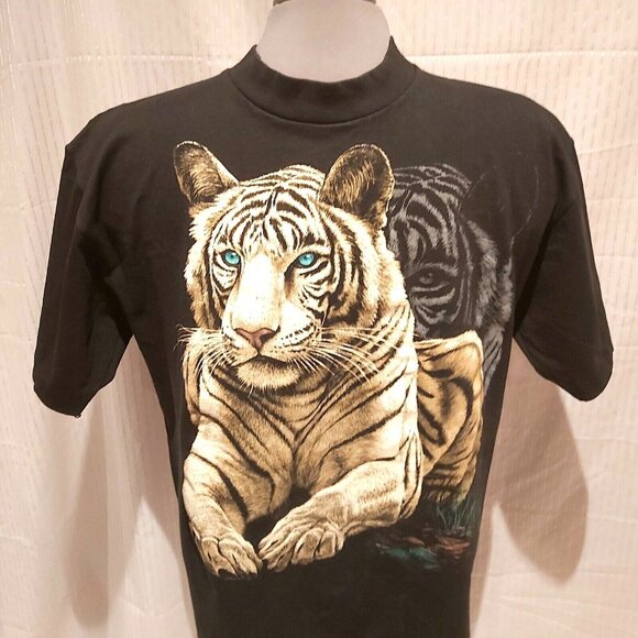 Power Pro Oneita Cliff Bonamie Silkmasters Tiger Short Sleeve Shirt LARGE-VTG - Picture 7 of 10